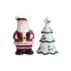 Winterberry® Santa And Tree Salt And Pepper Set