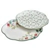 Winterberry® Set Of 2 Holly Serving Platters