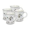 Winterberry® Set Of 4 Snowman Mugs -Kitchen Utensils winterberry set of 4 snowman mugs K45145625 1
