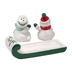 Winterberry® Snowmen On Sled Salt And Pepper Set 7 Winterberry® Snowmen On Sled Salt And Pepper Set -Kitchen Utensils winterberry snowmen on sled salt and pepper set 5254846 2