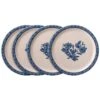 Yorktowne Set Of 4 Outdoor Melamine Dinner Plates -Kitchen Utensils yorktowne set of 4 melamine dinner plates K45227227 1